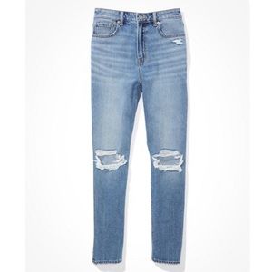 American Eagle Ripped Mom Jeans